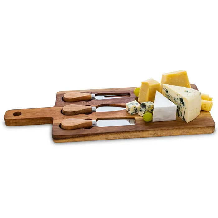 CHEESE SET 4 PIECES BRIO ACCACIA - Дъски ножове и белачки<<<Домашни потреби<<<Кухня<<<Praktiker