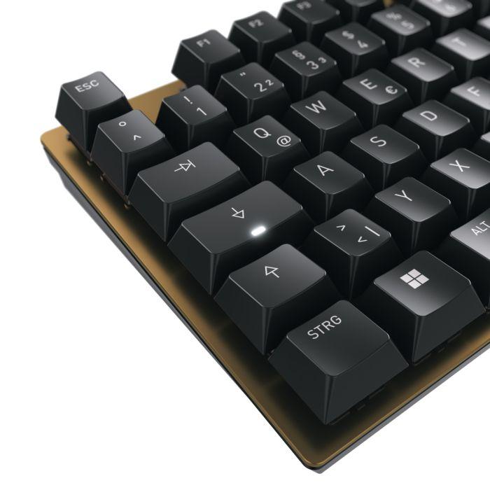 Mechanical keyboard CHERRY KC 200MX Brown, Slim, Black