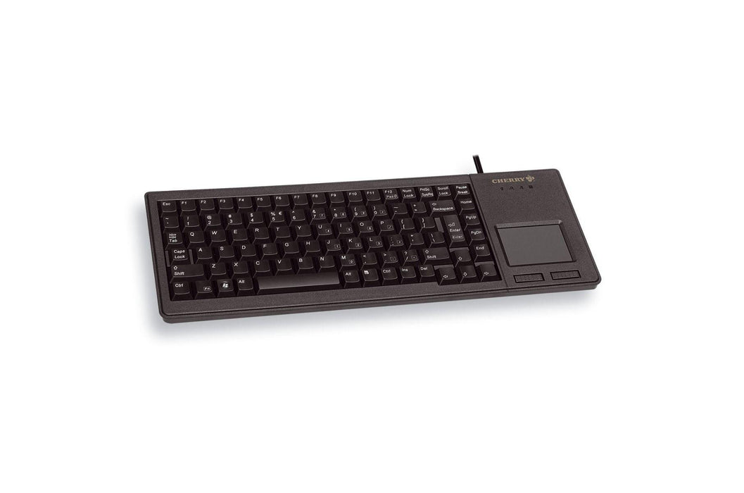 Wired industrial keyboard CHERRY G84-5500 XS with touch pad, black