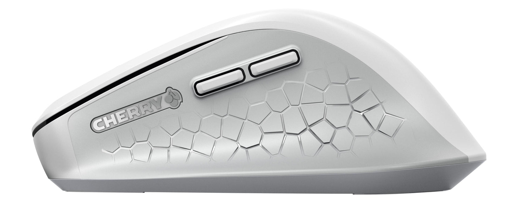 CHERRY Stream ergonomic silent mouse Comfort, 6 leg, 4000dpi, white