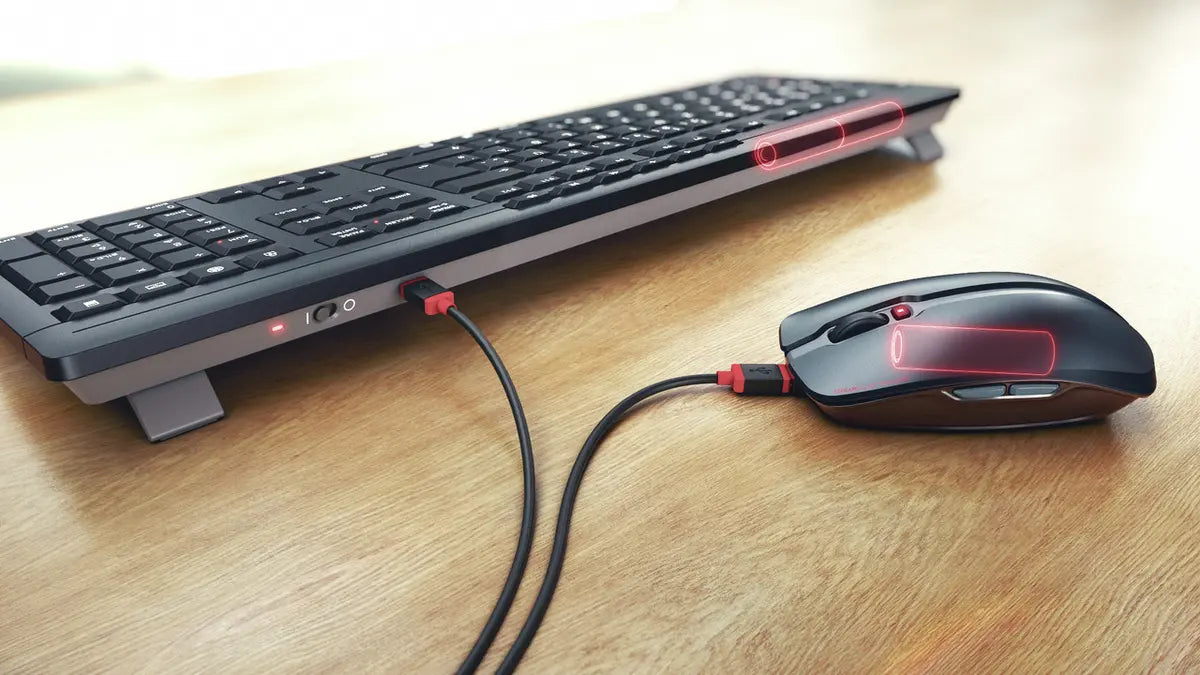 Wireless keyboard with mouse CHERRY KEY JD 8560EU 2