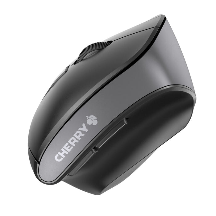 Mouse Cherry 1200 DPI Black Ergonomic Left-handed Wireless