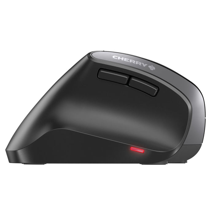 Mouse Cherry 1200 DPI Black Ergonomic Left-handed Wireless