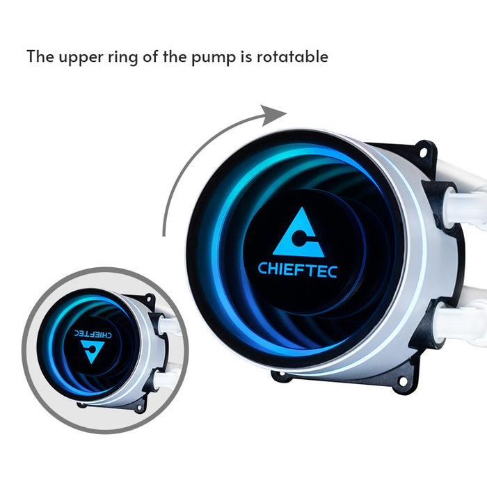 Chieftec Iceberg 360 RGB White