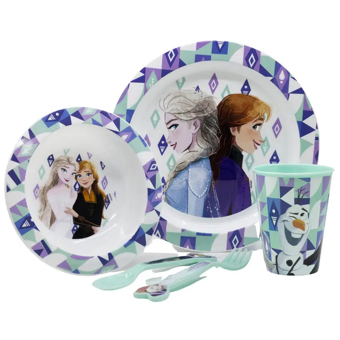 CHILDREN’S 5-PIECE FROZEN MAXHOME SET - Сервизи чаши и чинии<<<Домашни потреби<<<Кухня<<<Praktiker