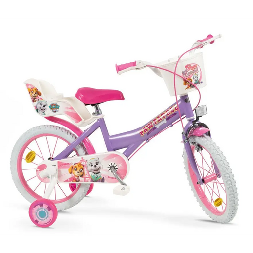 Children’s Bike 16’’ Paw Patrol Purple 1680 Girl TOIMSA - Children’s bicyclesSRE-ROW<<<(Games and toys) Sports