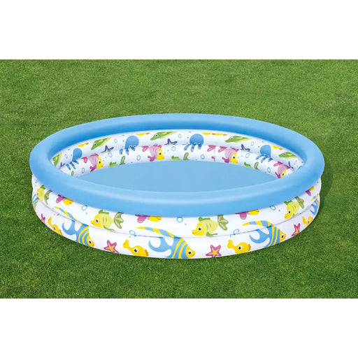 CHILDREN’S POOL F122X25CM BESTWAY 51009 - Надуваеми басейни<<<Басейни плажни артикули и оборудване<<<Градина<<<Praktiker