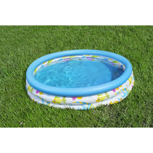 CHILDREN’S POOL F122X25CM BESTWAY 51009 - Надуваеми басейни<<<Басейни плажни артикули и оборудване<<<Градина<<<Praktiker