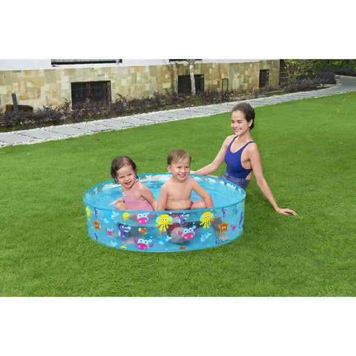 CHILDREN’S POOL F122X25CM BESTWAY 55028 - Надуваеми басейни<<<Басейни плажни артикули и оборудване<<<Градина<<<Praktiker