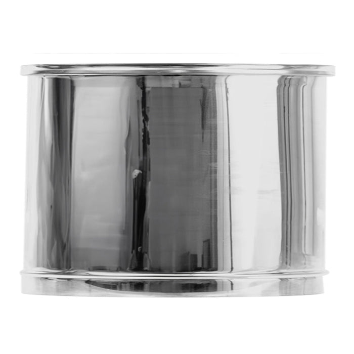 CHIMNEY DOUBLE F100-150MM LENGTH 50CM KAMININOX - Допълнително оборудване<<<Отопление Охлаждане и Вик<<<Praktiker