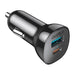 Choetech 38W QC3.0 + PD20W car charger (black) - Car chargers<<<Car accessories<<<InnproXML