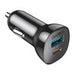 Choetech 38W QC3.0 + PD20W car charger (black) - Car chargers<<<Car accessories<<<InnproXML