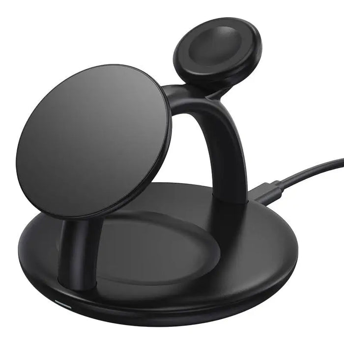 Choetech 3in1 inductive charging station iPhone 12/13/14 AirPods Pro Apple Watch black (T587-F) - Bases