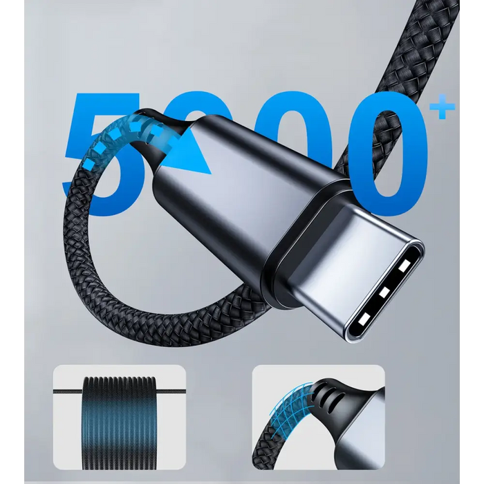 Choetech AUX008 USB-C / mini jack 3.5mm cable 2 m - black - Audio cables<<<HurtelXML