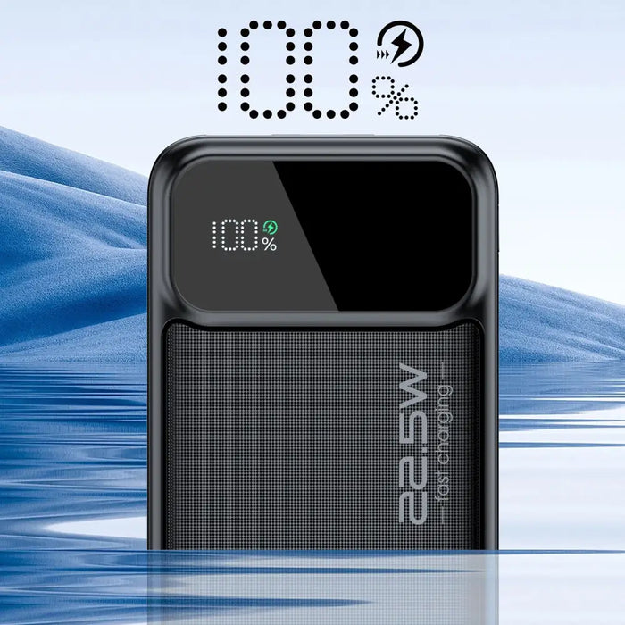 Choetech B730 30000mAh 22.5W PD powerbank (black) - Powerbanks<<<Energy<<<InnproXML&&&Powerbanki<<<HurtelXML
