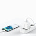 Choetech fast GaN wall charger USB Type C PD USB-A QC3.0 65W 3,25A white (PD8002) - Cell phone USB charger<<<HurtelXML