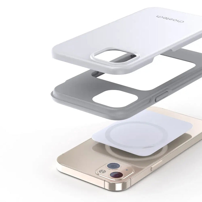 Choetech MFM Anti-drop case Made For MagSafe for iPhone 13 mini white (PC0111-MFM-WH) - Cell phone cases