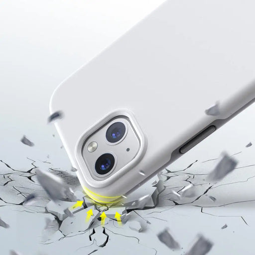 Choetech MFM Anti-drop case Made For MagSafe for iPhone 13 white (PC0112-MFM-WH) - Cell phone cases