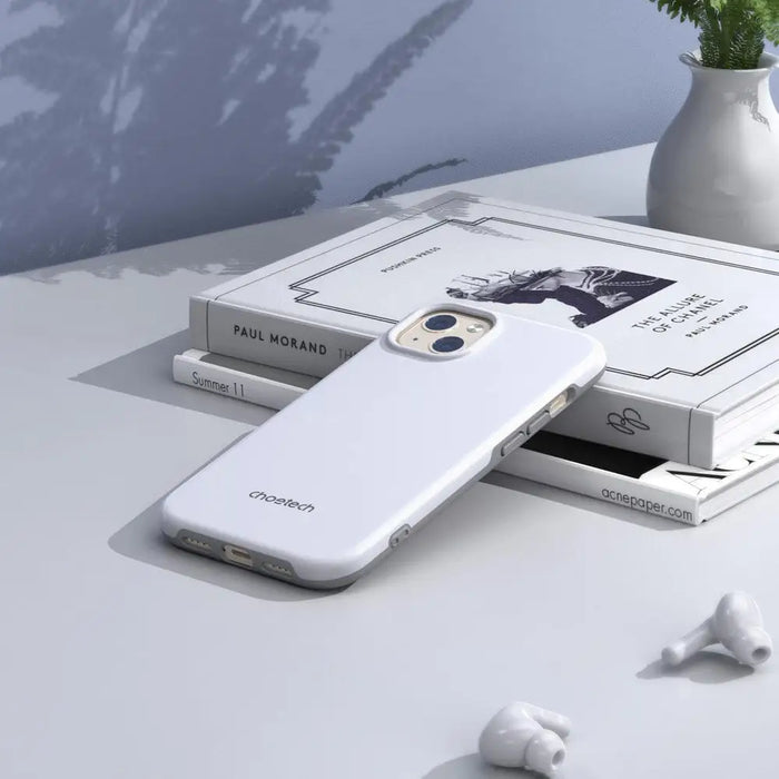Choetech MFM Anti-drop case Made For MagSafe for iPhone 13 white (PC0112-MFM-WH) - Cell phone cases