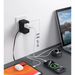 Choetech PD5022 70W EU/US/AUS/UK Travel Adapter with Built-in USB-C Cable - Black - Powerbanks<<<HurtelXML