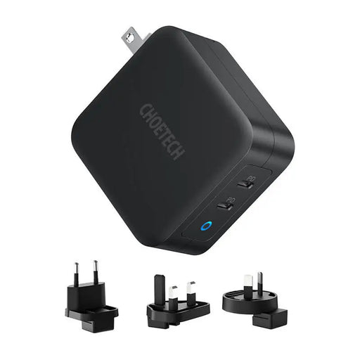Choetech PD6008 2xUSB-C PD 100W GaN mains charger - mains chargers<<<Chargers<<<GSM Accessories<<<InnproXML