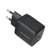 Choetech PD6051 USB-C USB-C PD 35W GaN wall charger with display - black - Cell phone USB charger<<<HurtelXML