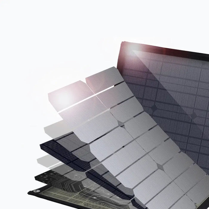 Choetech SC008 solar foldable charger 120W DC / USB-C / 2x USB-A - black - Cell phone USB charger<<<HurtelXML