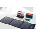 Choetech SC008 solar foldable charger 120W DC / USB-C / 2x USB-A - black - Cell phone USB charger<<<HurtelXML