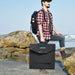 Choetech SC008 solar foldable charger 120W DC / USB-C / 2x USB-A - black - Cell phone USB charger<<<HurtelXML