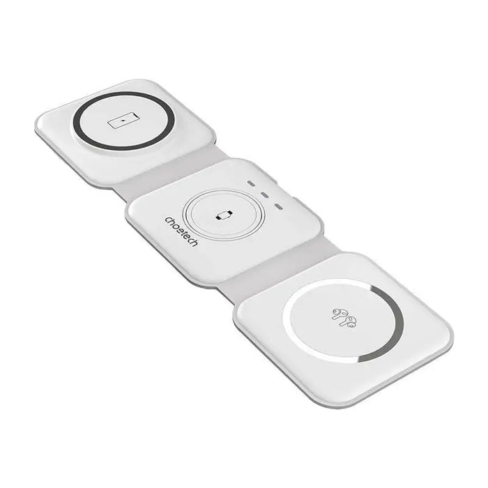 Choetech T588-F 3in1 Magnetic Wireless Charger 15W (white) - Wireless chargers<<<Chargers<<<GSM Accessories<<<InnproXML