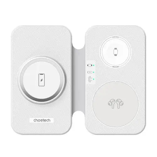 Choetech T616-F 3-in-1 inductive charger (white) - Wireless chargers<<<Chargers<<<GSM Accessories<<<InnproXML