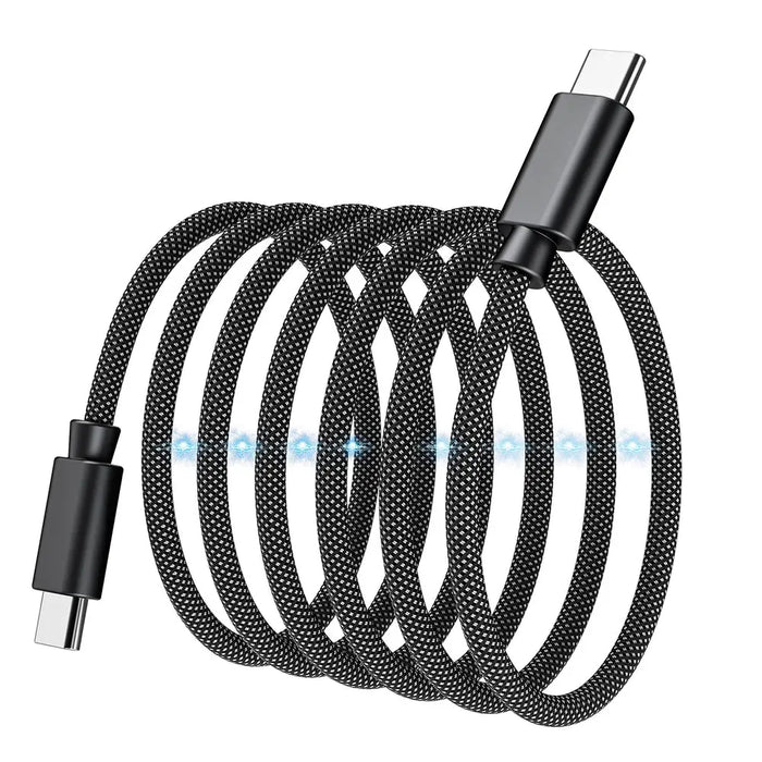 Choetech XCC-1052 100W USB-C Magnetic Cable 1.2m - Black - Cell phone cables<<<HurtelXML