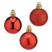 Christmas Bauble 20 Units Ø 4 cm Red Plastic - Декорация и Осветление<<<Дом Градина<<<BigBuy&&&Коледни
