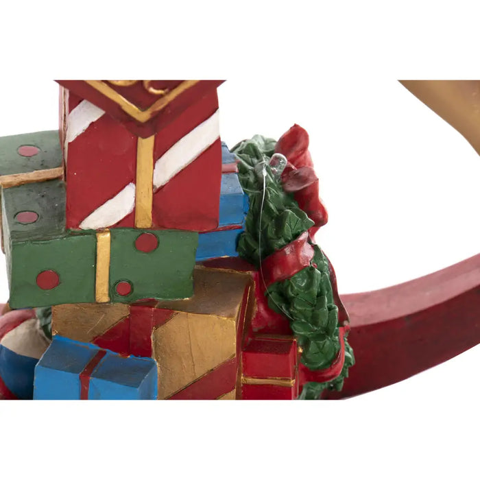 Christmas bauble DKD Home Decor Brown Red Resin Horse 34 x 10 x 32 cm (3 Units) - Коледни украси<<<Декорация и