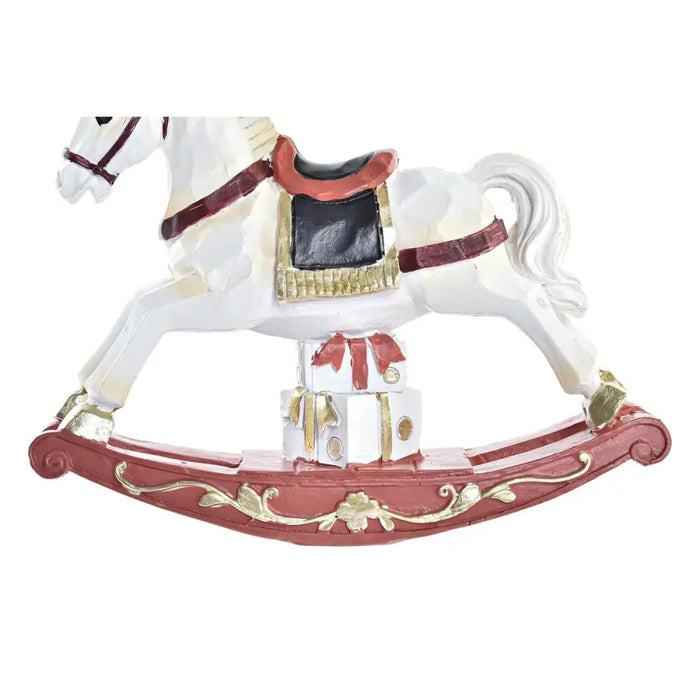 Christmas bauble DKD Home Decor Horse Resin (14 x 4 x 11 cm) (2 Units) - Декорация и Осветление<<<Дом