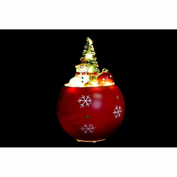 Christmas bauble DKD Home Decor MDF (8 x 8 x 11 cm) (3) (3 Units) - Декорация и Осветление<<<Дом