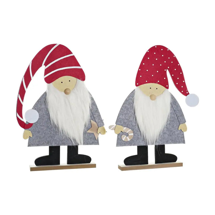 Christmas bauble DKD Home Decor MDF Felt (34 x 6 x 64 cm) (2 Units) - Декорация и Осветление<<<Дом