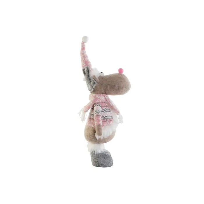 Christmas bauble DKD Home Decor Multicolour Reindeer 16,5 x 11,4 x 40,6 cm (2 Units) - Декорация и Осветление<<<Дом