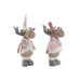 Christmas bauble DKD Home Decor Multicolour Reindeer 16,5 x 11,4 x 40,6 cm (2 Units) - Декорация и Осветление<<<Дом