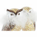 Christmas bauble DKD Home Decor Owl Resin (7,5 x 7,5 x 14 cm) (2 Units) - Декорация и Осветление<<<Дом