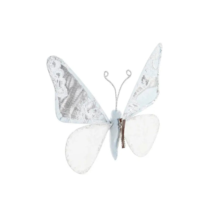 Christmas bauble DKD Home Decor Polyester Butterfly (2 Units) (23 x 3 x 19 cm) - Декорация и Осветление<<<Дом