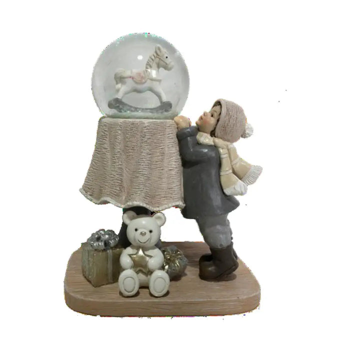 Christmas bauble DKD Home Decor Resin (12,5 x 9,5 x 16 cm) (2 Units) - Декорация и Осветление<<<Дом