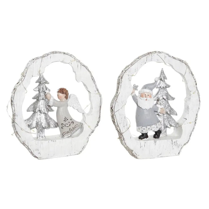 Christmas bauble DKD Home Decor Resin (17 x 4,5 x 19 cm) (2 Units) - Декорация и Осветление<<<Дом