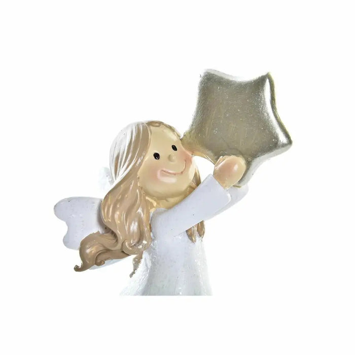 Christmas bauble DKD Home Decor Resin Angel (6 x 5,5 x 11,5 cm) (2 Units) - Декорация и Осветление<<<Дом