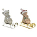 Christmas bauble DKD Home Decor Resin Bear (10 x 4 x 9,5 cm) (2 Units) - Декорация и Осветление<<<Дом