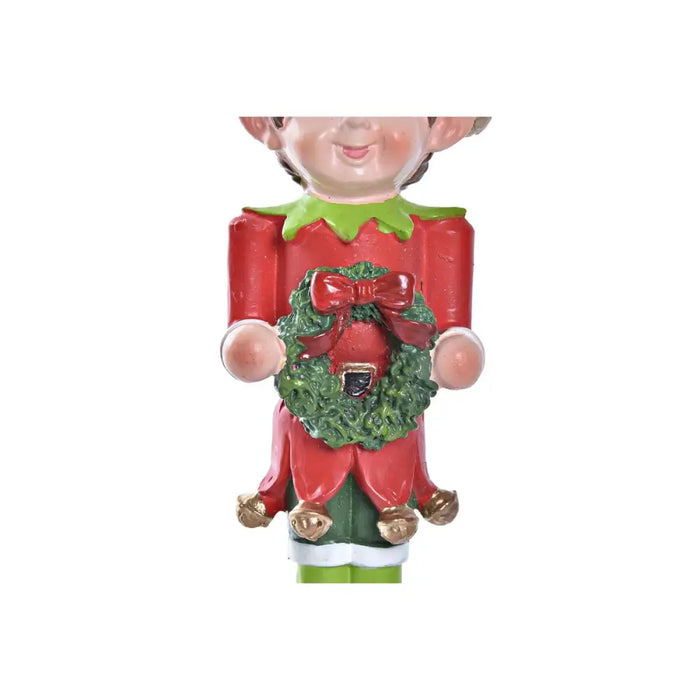 Christmas bauble DKD Home Decor Resin Elf (5 x 4 x 14 cm) (3 Units) - Декорация и Осветление<<<Дом