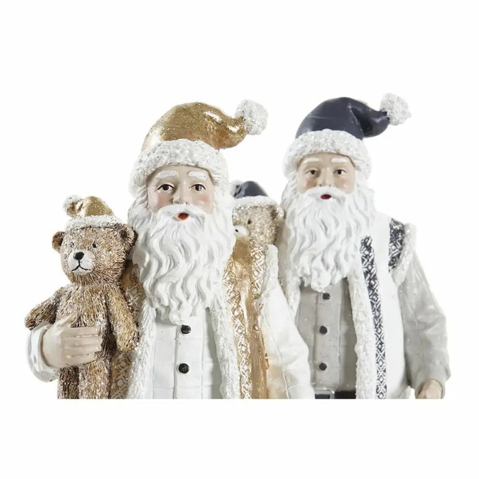 Christmas bauble DKD Home Decor Resin Father Christmas (12 x 9 x 27 cm) (2 Units) - Декорация и Осветление<<<Дом