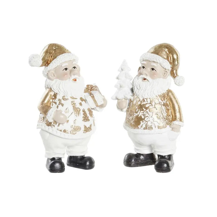 Christmas bauble DKD Home Decor Resin Father Christmas (8 x 6 x 13,5 cm) (2 Units) - Декорация и Осветление<<<Дом
