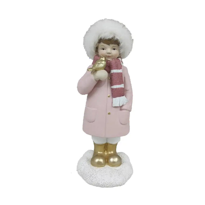 Christmas bauble DKD Home Decor Resin Girls (4 x 4 x 9,5 cm) (2 Units) - Декорация и Осветление<<<Дом