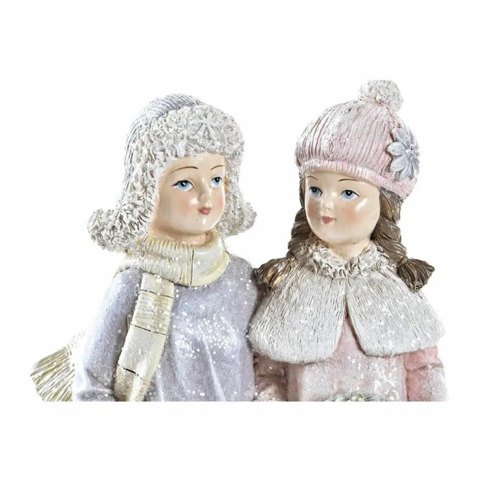 Christmas bauble DKD Home Decor Resin Pair (10,5 x 7 x 20,5 cm) (2 Units) - Декорация и Осветление<<<Дом